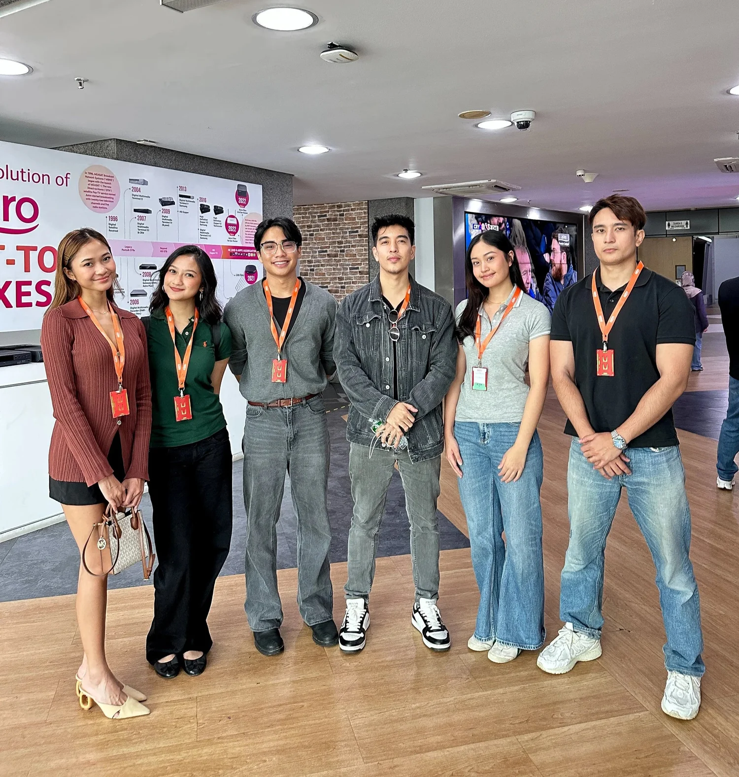 Fentrix talents attending an industry event